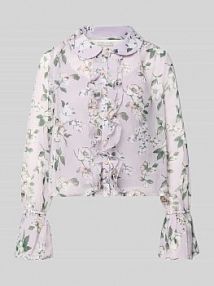 Bluzka w kroju regular fit model 'Kate' - GMK for Bridgerton GUIDO MARIA KRETSCHMER WOMAN fioletowa damska EAN GMK5230001