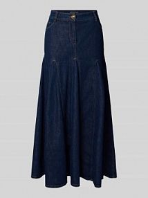 Dżinsowa spódnica w fasonie 5-kieszeniowym LUISA CERANO niebieska EAN 538322 4184