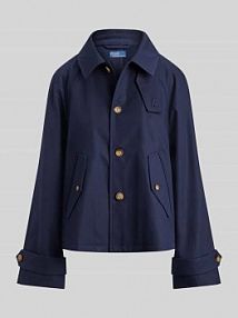 Trencz o kroju regular fit z czystej bawełny Polo Ralph Lauren granatowy EAN 211A93141