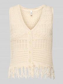 kamizelka o kroju regular fit z mieszanki bawełny model 'ALIX' Only damska EAN 15364856