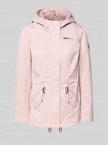 Parka o kroju regular fit z domieszką bawełny model 'LORCA' Only różowa EAN 15319876