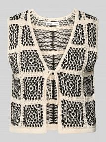 kamizelka o kroju regular fit z mieszanki bawełny model 'LOA' Only damska EAN 15371963