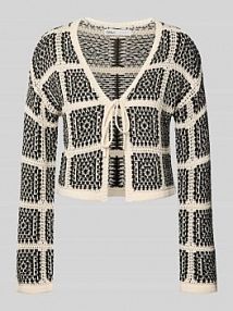 kardigan rozpinany o kroju regular fit z mieszanki bawełny model 'LOA' Only EAN 15356436