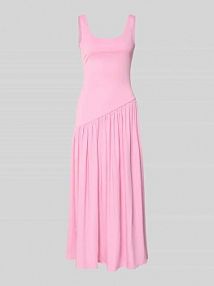 sukienka midi z prostokątnym dekoltem Little Mistress różowa EAN D35798R1A