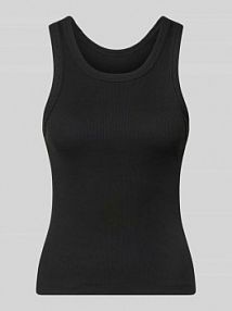 Tank top o kroju slim fit z mieszanki bawełny ekologicznej model 'VAL' Only czarny damski EAN 15371705