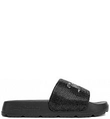 Klapki basenowe Juicy Couture czarne damskie CEO-PJC4