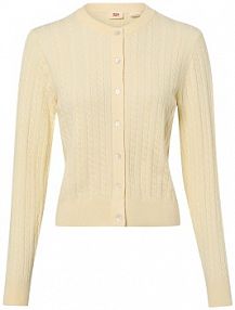 Kardigan  Kobiety żółty wypukły wzór tkaniny XS Levi's