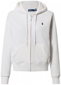 Kurtka dresowa Kobiety Bawełna biała jednolity XL Polo Ralph Lauren damska