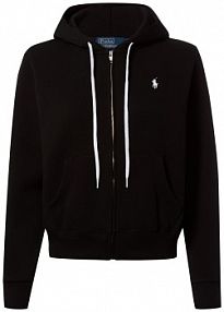 Kurtka dresowa Kobiety Bawełna czarna jednolity XL Polo Ralph Lauren damska