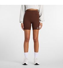 Szorty sportowe New Balance brązowe WS51114ABJ