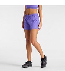Szorty sportowe New Balance białe/brązowe/czerwone/fioletowe WS41202EPU