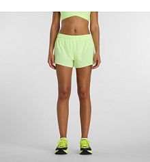 Szorty sportowe New Balance brązowe/zielone WS41286AFG