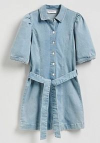 Jeansowa sukienka Reserved niebieska 124DT-50J