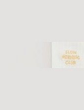 Skarpetki z haftem 3 pack Reserved białe damskie 244HQ-01X