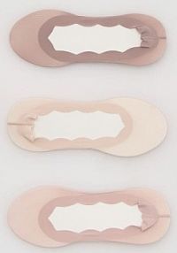 Skarpetki baleriny 3 pack Reserved beżowe damskie 269HQ-08X