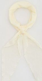 Gładki szal Reserved biały damski 287ID-01X