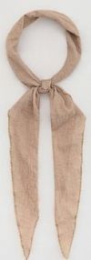 Gładki szal Reserved beżowy damski 287ID-12X