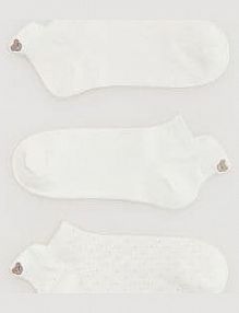 Krótkie skarpetki 5 pack Reserved białe damskie 300HQ-01X