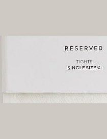 Koronkowe rajstopy Reserved białe 311HQ-00X