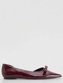 Baleriny z kokardkami Reserved czerwone 423ID-83X