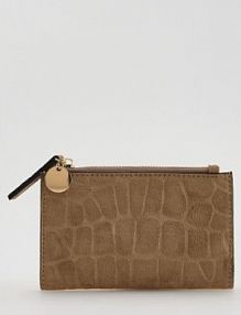 Portfel na zamek Reserved beżowy damski 549IE-08X