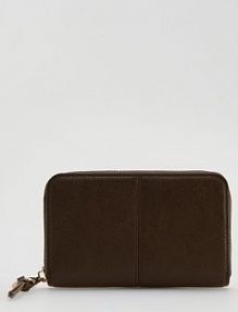 Portfel na zamek Reserved brązowy damski 563IE-88X