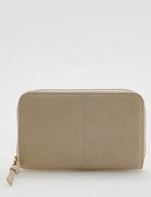 Portfel na zamek Reserved beżowy damski 565IE-02X
