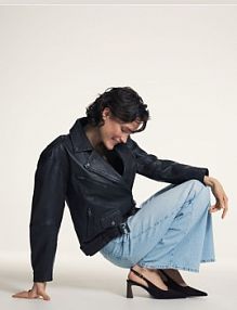 Czółenka z imitacji zamszu Reserved brązowe 703ID-89X