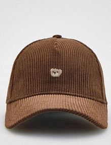 Czapka z daszkiem Reserved brązowa damska 738IC-88X