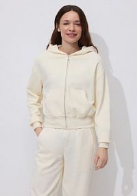 Rozpinana bluza Reserved beżowa damska 752HS-02X