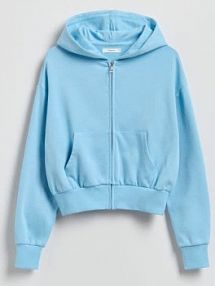 Rozpinana bluza Reserved niebieska damska 752HS-50X