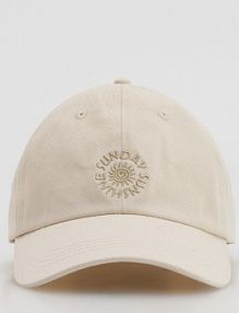 Czapka z daszkiem Reserved beżowa damska 754IC-12X