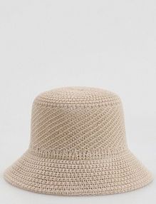 Kapelusz bucket Reserved beżowy damski 759IC-12X