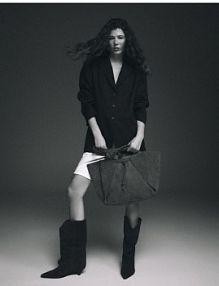 Torebka shopper z imitacji zamszu Reserved beżowa 767CP-80X