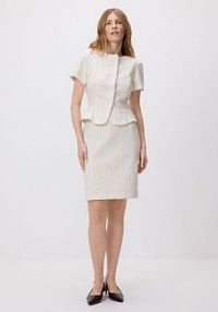 Spódnica mini Reserved biała 770KB-01X