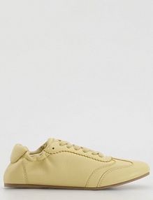 Sneakersy ze skóry owczej Reserved białe damskie 774HV-01X