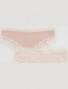 Bawełniane majtki brazyliany 3 pack Reserved różowe damskie 780HQ-03X