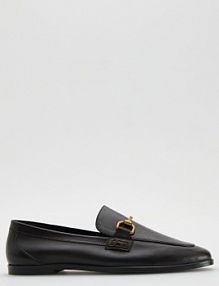 Skórzane loafersy Reserved brązowe 789FE-89X