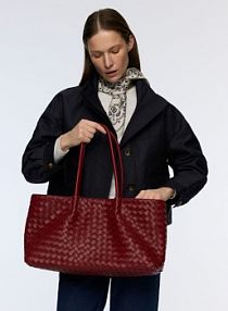 Torebka shopper Reserved czerwona 798FC-33X