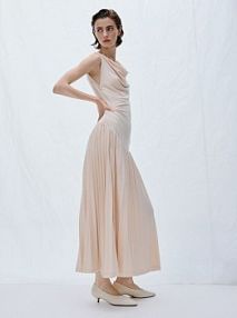 Czółenka na obcasie kitten Reserved białe 826ID-00X