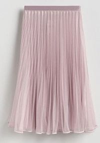 Spódnica midi Reserved różowa 841HS-03X