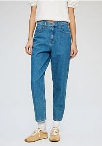 Jeansy mom fit Reserved niebieskie damskie 851IU-50J