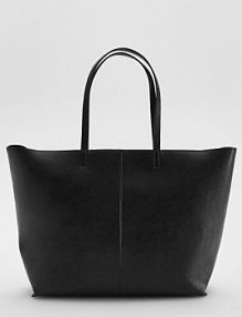 Torebka shopper Reserved czarna 853FC-99X