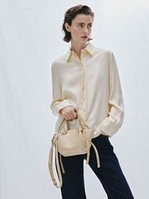 Torebka shopper Reserved beżowa 854FC-12X