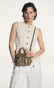 Torebka na ramię Reserved brązowa 860FC-82X