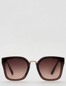 Okulary przeciwsłoneczne Reserved brązowe damskie 882ID-89X