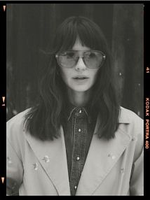 Okulary przeciwsłoneczne Reserved białe damskie 887ID-01X