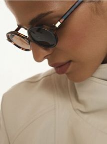 Okulary przeciwsłoneczne Reserved brązowe damskie 888ID-89X