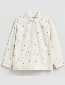 Jeansowa kurtka Reserved biała damska 890JH-01J