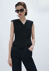 Okulary przeciwsłoneczne Reserved brązowe damskie 892ID-89X